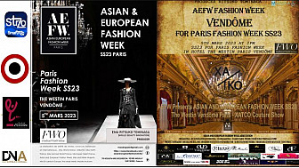 Tv Local Paris - AEFW Presents ASIAN AND EUROPEAN FASHION WEEK SS23  - The Westin Vendôme Paris - XATCO Couture Show